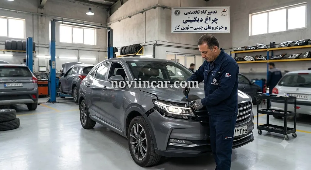 تعمیرگاه تخصصی چراغ دیگنیتی در شرق تهران