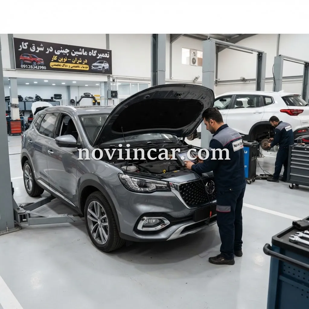 تعمیرگاه ماشین چینی در شرق تهران